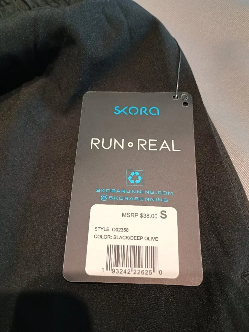 Men's Quick Dry Black Running Shorts With spandex liner